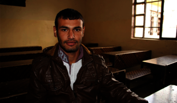Yassir and his family were forced to flee. They lost all their belongings. Yassir