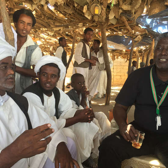 Mahmoud El-Hadj Salih, employee of Welthungerhilfe in Sudan.