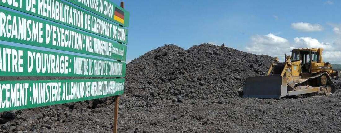 Flughafen Goma airport Goma