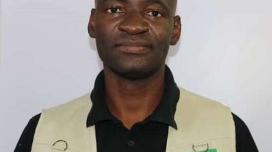 Mitarbeitender Joseph Ogayo, 2022.