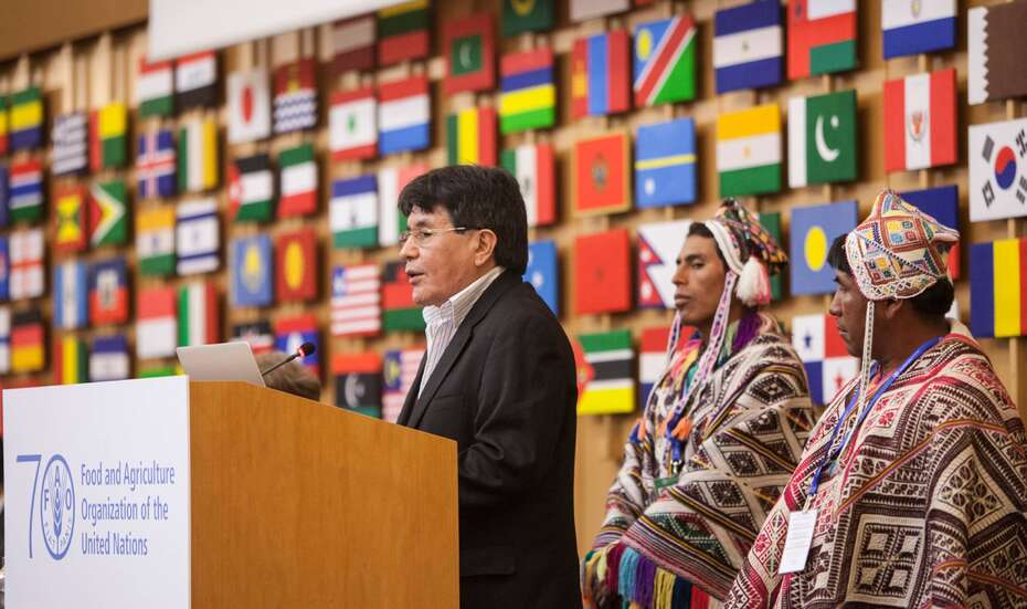 Peru representatives at FAO Convention 2015
