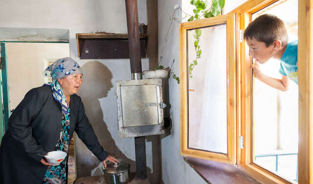 Energiesparende Modernisierungen in Tadschikistan, 2014.