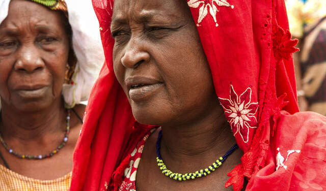 Two women in Mali.