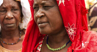 Two women in Mali.