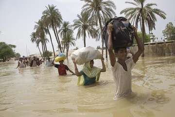 Floods in Pakistan.
