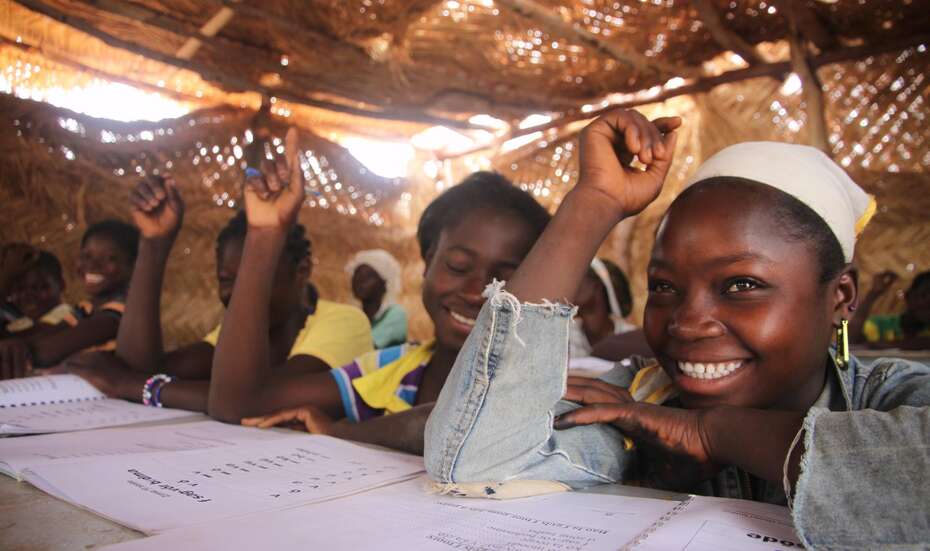 Hygienic school grounds protect students from diseases and allow them to regularly attend classes.