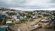 Camp Hakimpara for Rohingya refugees in Bangladesh, August 2018.