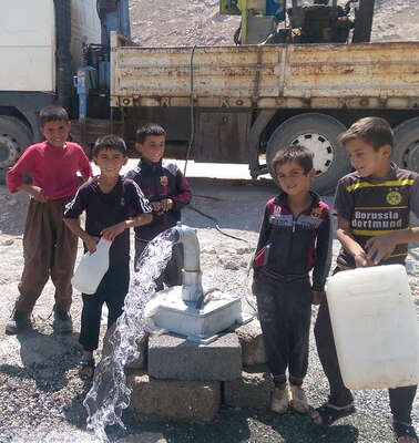 It was the happiest day of my life when I could make water accessible to the people in the Sinuni region. 