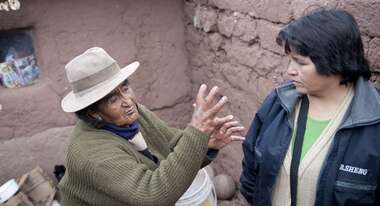 Two women are arguing.