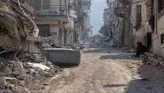 Erdbeben in der Türkei und in Syrien: Zerstörte Häuser.