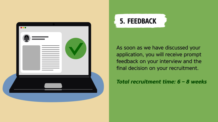 Information on feedback after a job interview at Welthungerhilfe