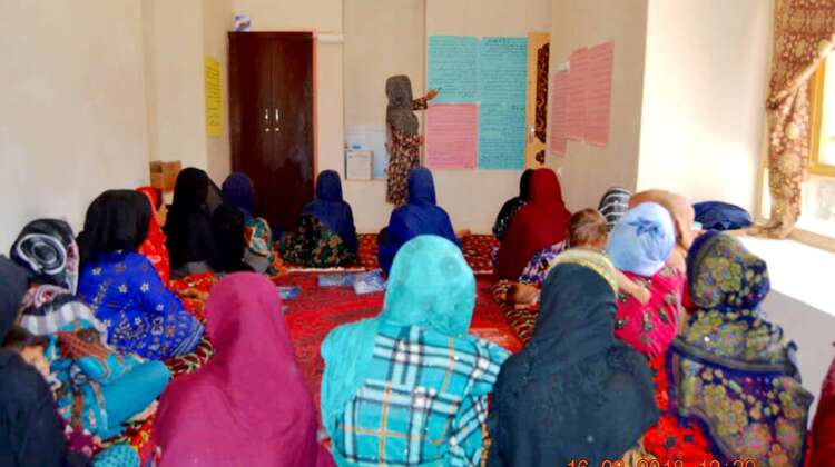 Nutrition group for women in Afghanistan Nutrition group for women in Afghanistan