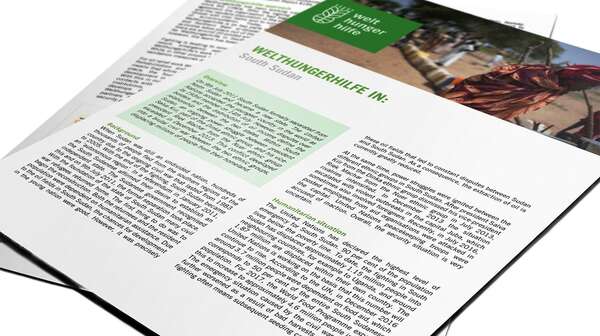 Cover: Fact Sheet - Welthungerhilfe in South Sudan