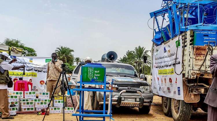 COVID-19 materials provided to communities in Northern Darfur via DCPSF