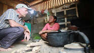 Ralph Gust visits small farmers in Laos. Ralph Gust visits small farmers in Laos.
