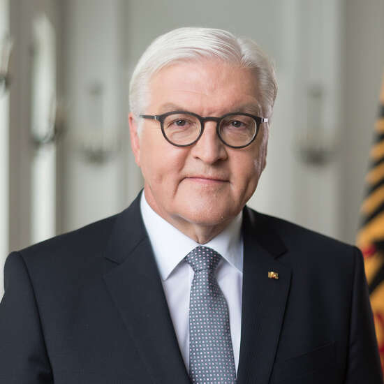 Porträt des Bundespräsidenten Frank-Walter Steinmeier