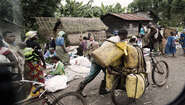 Street scene in North Kivu, DR Congo.