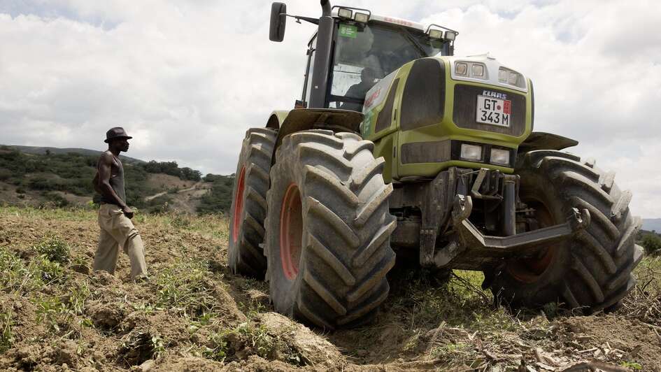 Smallholder in Haiti