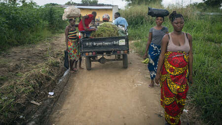 Recycling in Sierra Leone im Rahmen des Projekts SkillUp