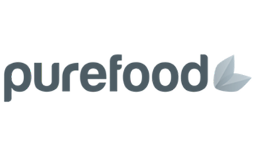 Logo Purefood GmbH.